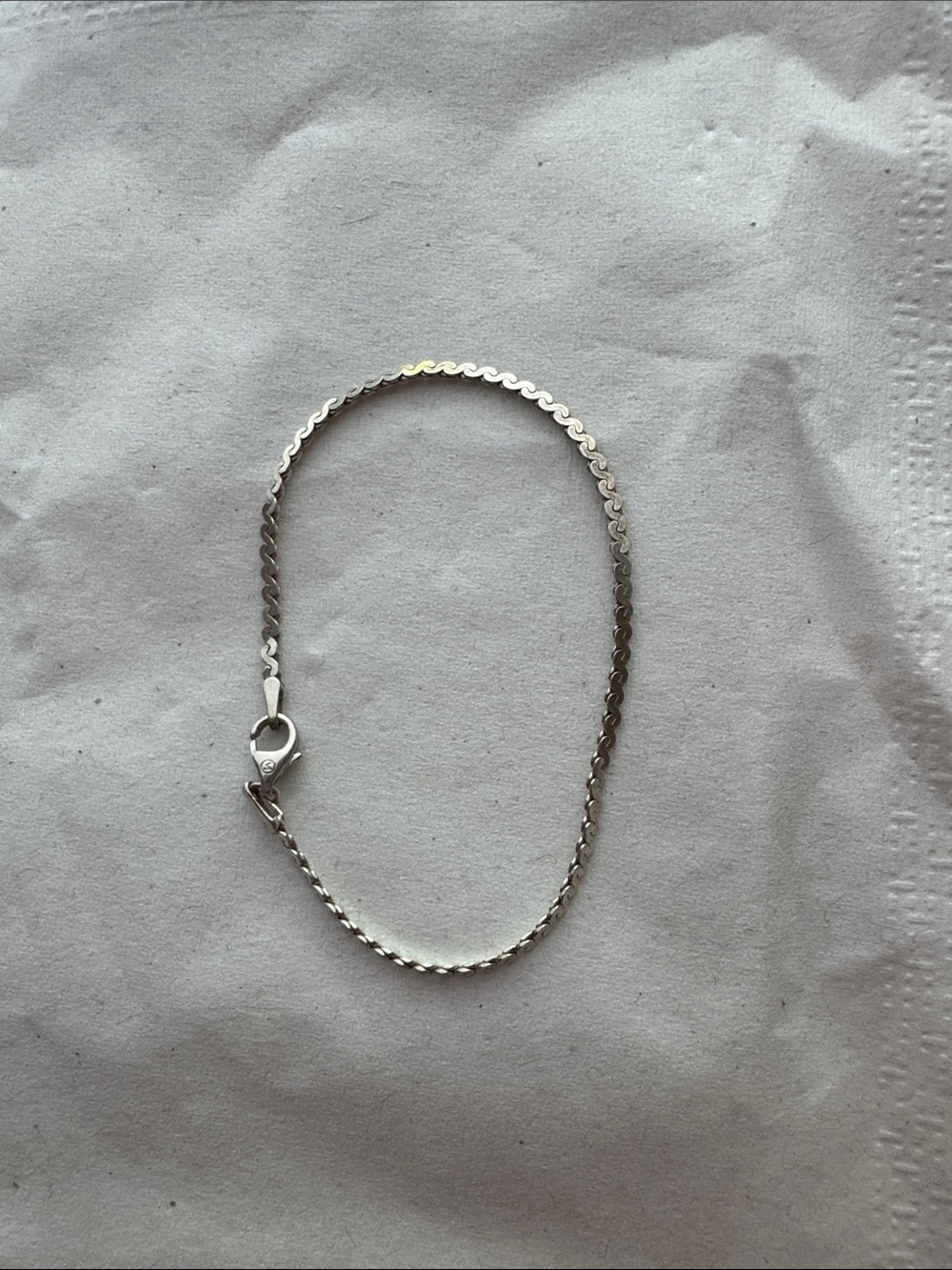 Mejuri silver bracelet